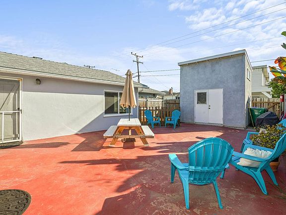 Open Sunny Patio with Extra Out-building for Storage