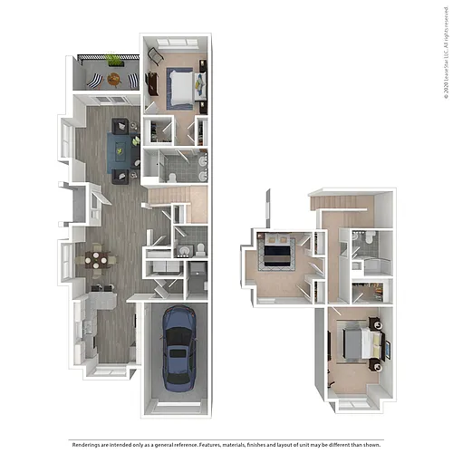 Floor plan Anchor Townhome