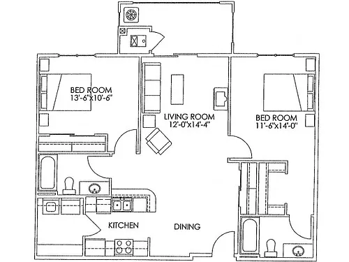 Floor plan Belmont