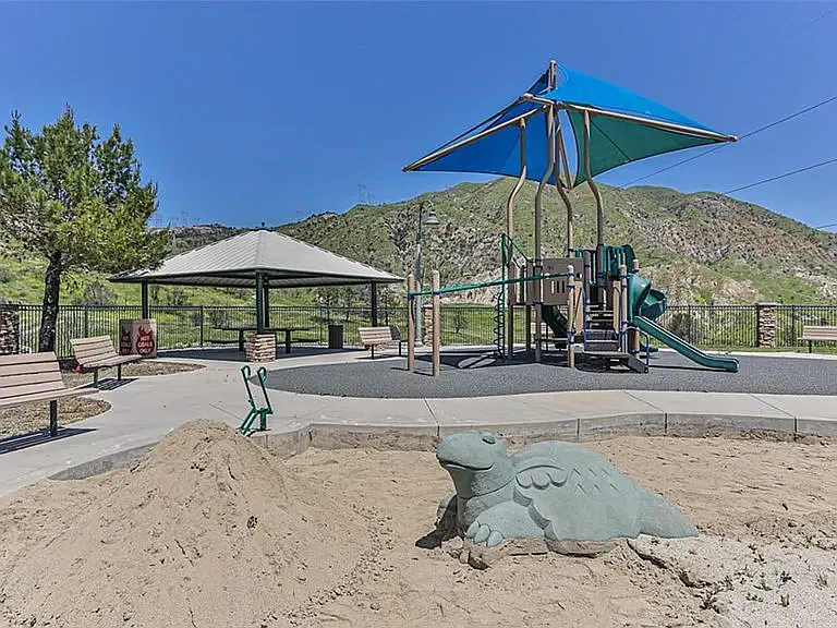 Community playground/ tot lot for residents to enjoy.