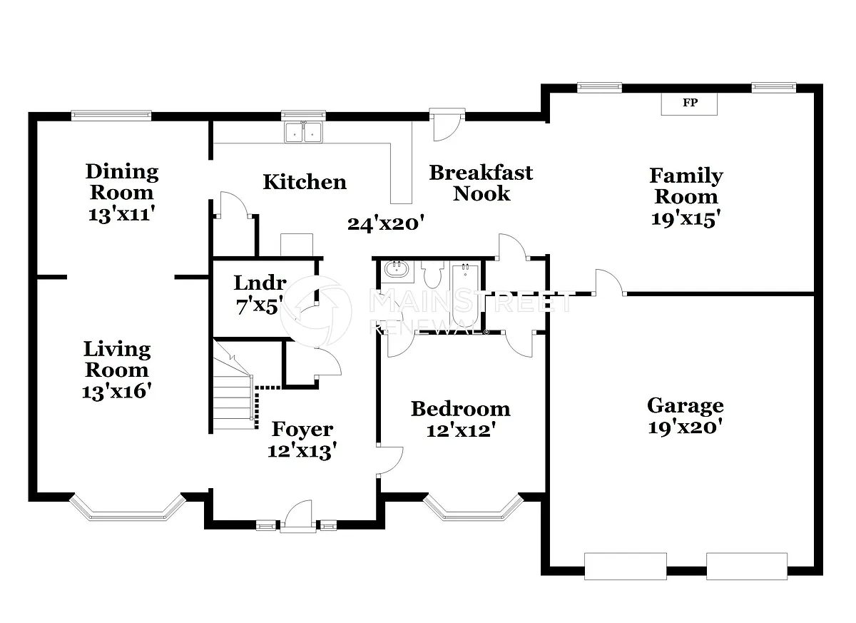 Floor Plan - 655 Wildboar Ct