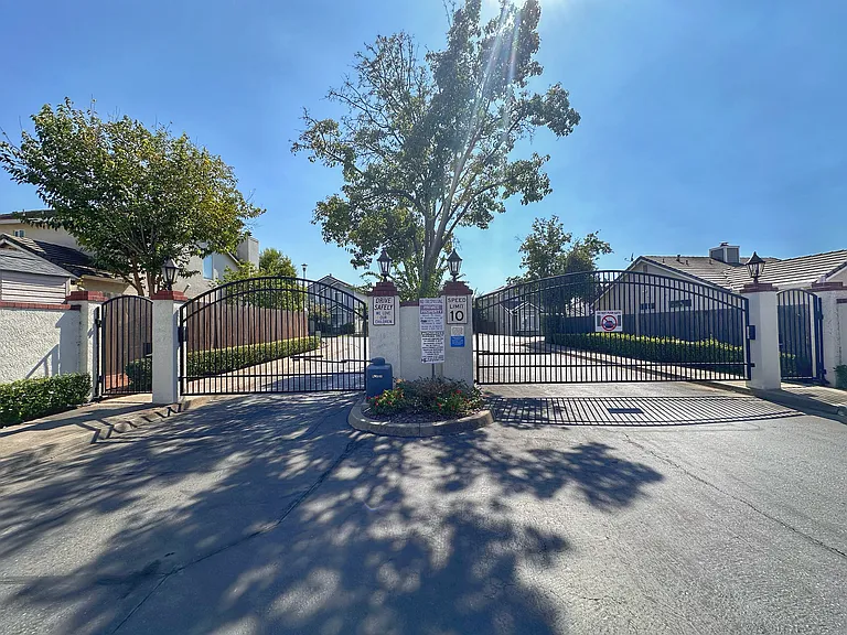 Gated Community Entrance