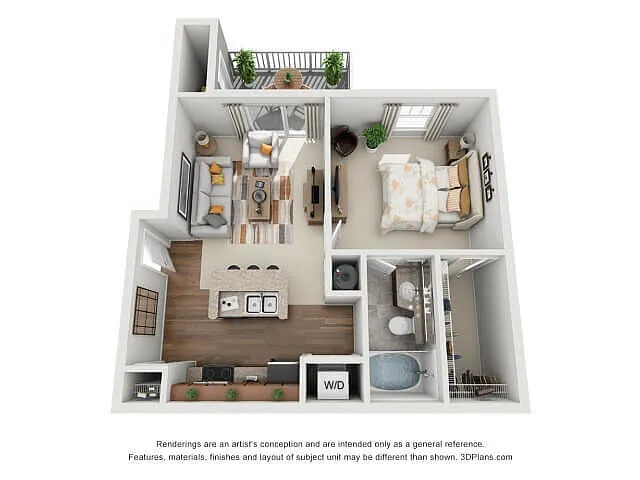 Floor plan The Island