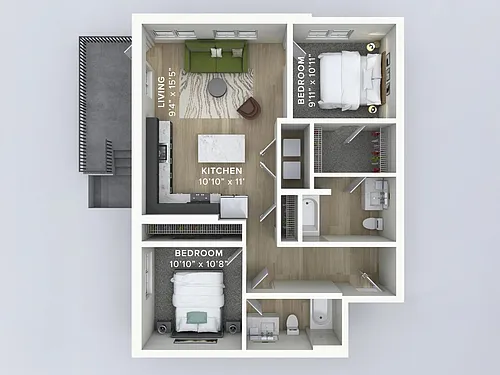 Floor plan B05