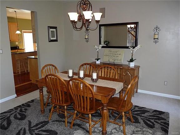 Formal dining room.