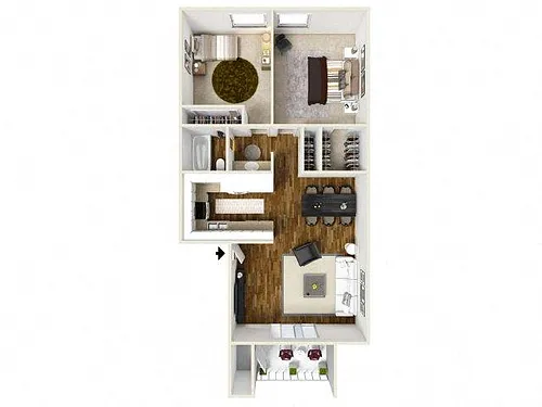 Floor plan Chimayo