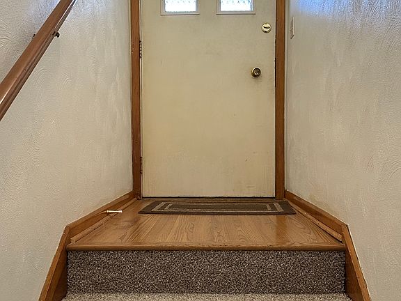 View of Front Door from inside the house