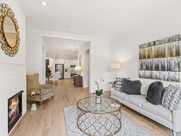 living, dining, kitchen