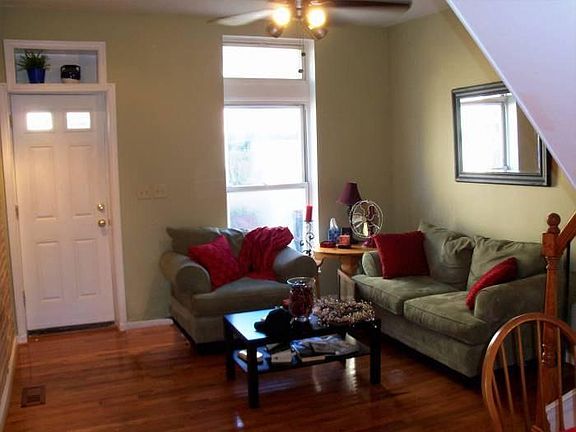 Living Room when furnished