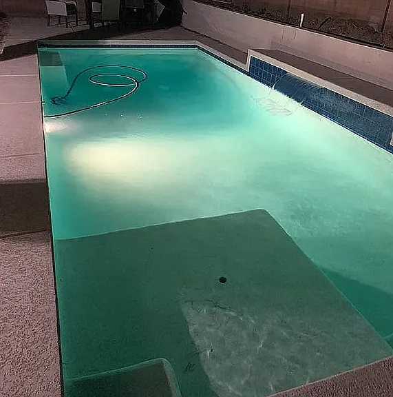 Back yard pool