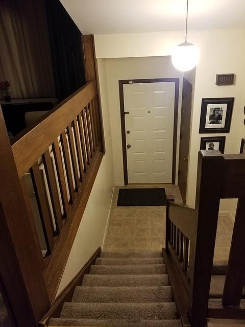 stairs to front door