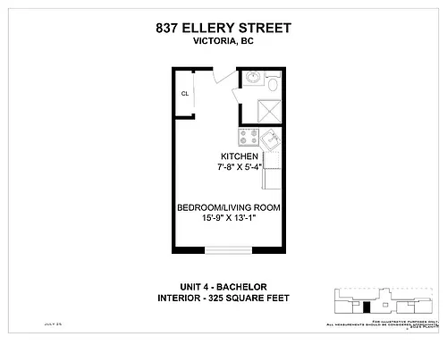 Floor plan Studio