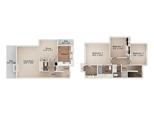 Floor plan Monarch Bay