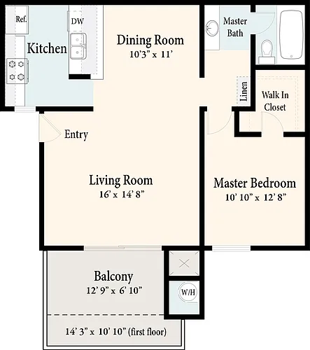 Floor plan Plan A