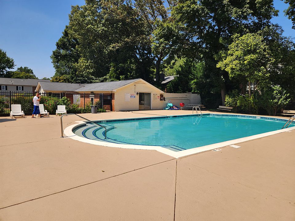 Community pool with clubhouse