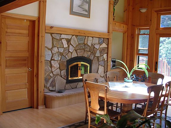 Natural Stone Fireplace