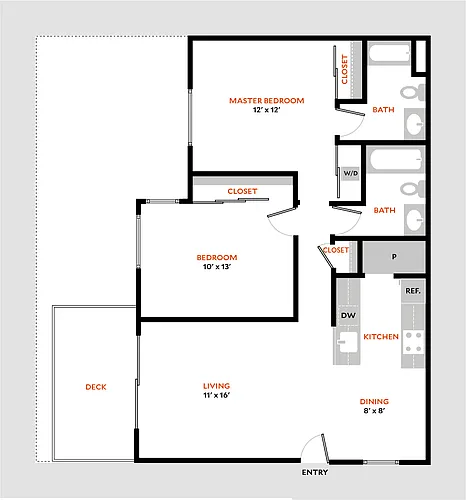 Floor plan North 2AR
