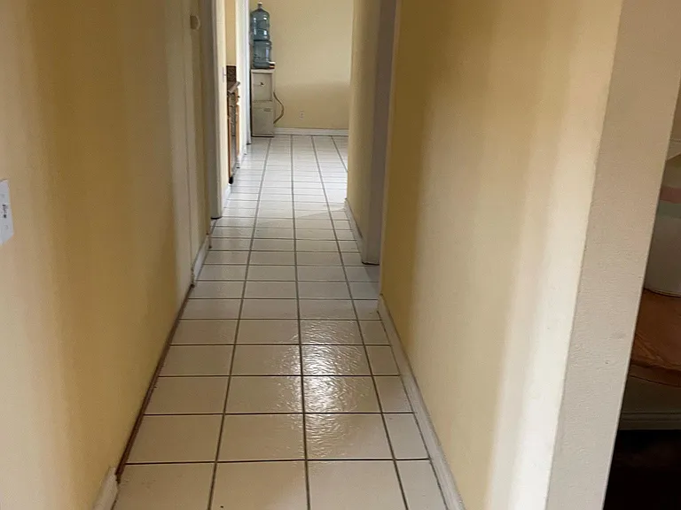 Downstairs hallway