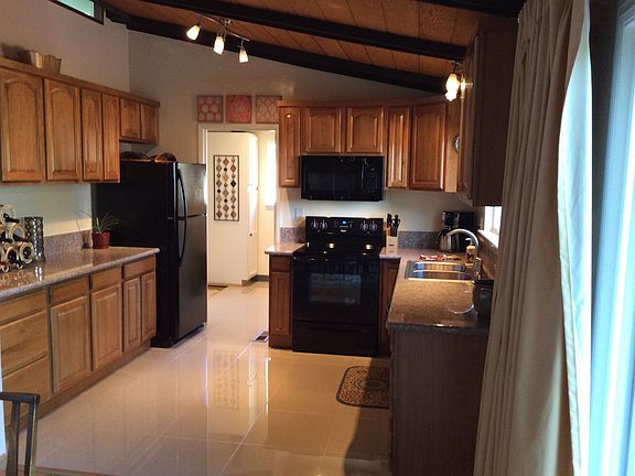 Kitchen with Laundry Beyond