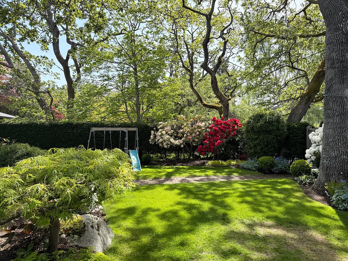 Lush gardens, fully private - 1387 Saint David St