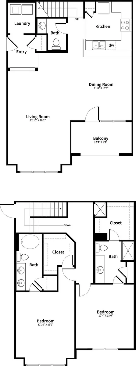 Floor plan B4TH