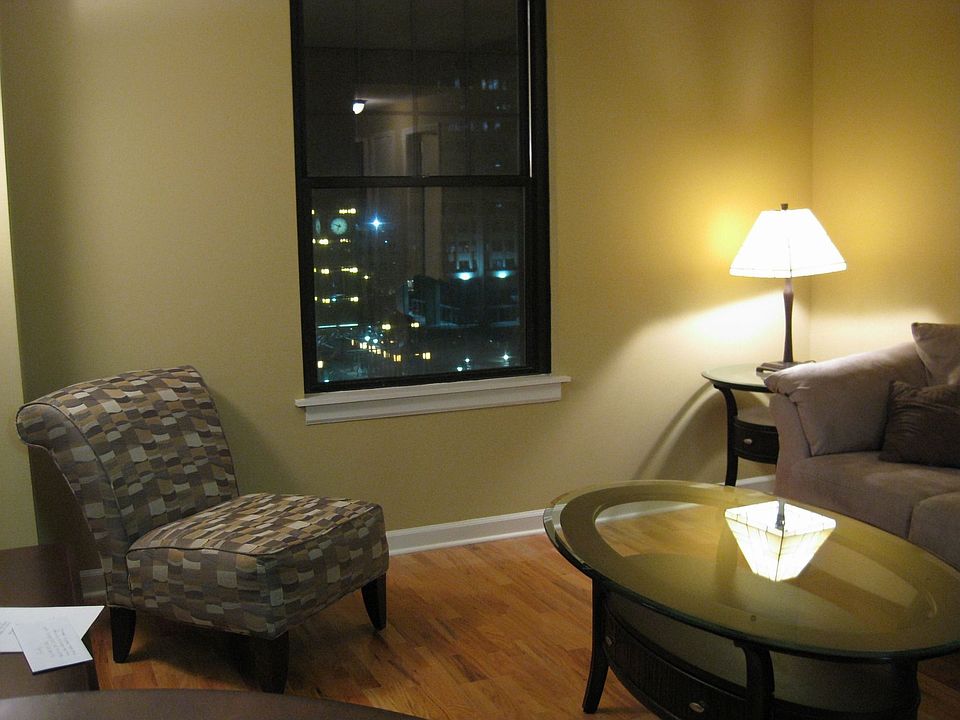 Night view of Civic Plaza