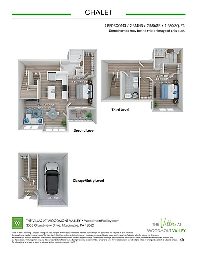 Floor plan Chalet