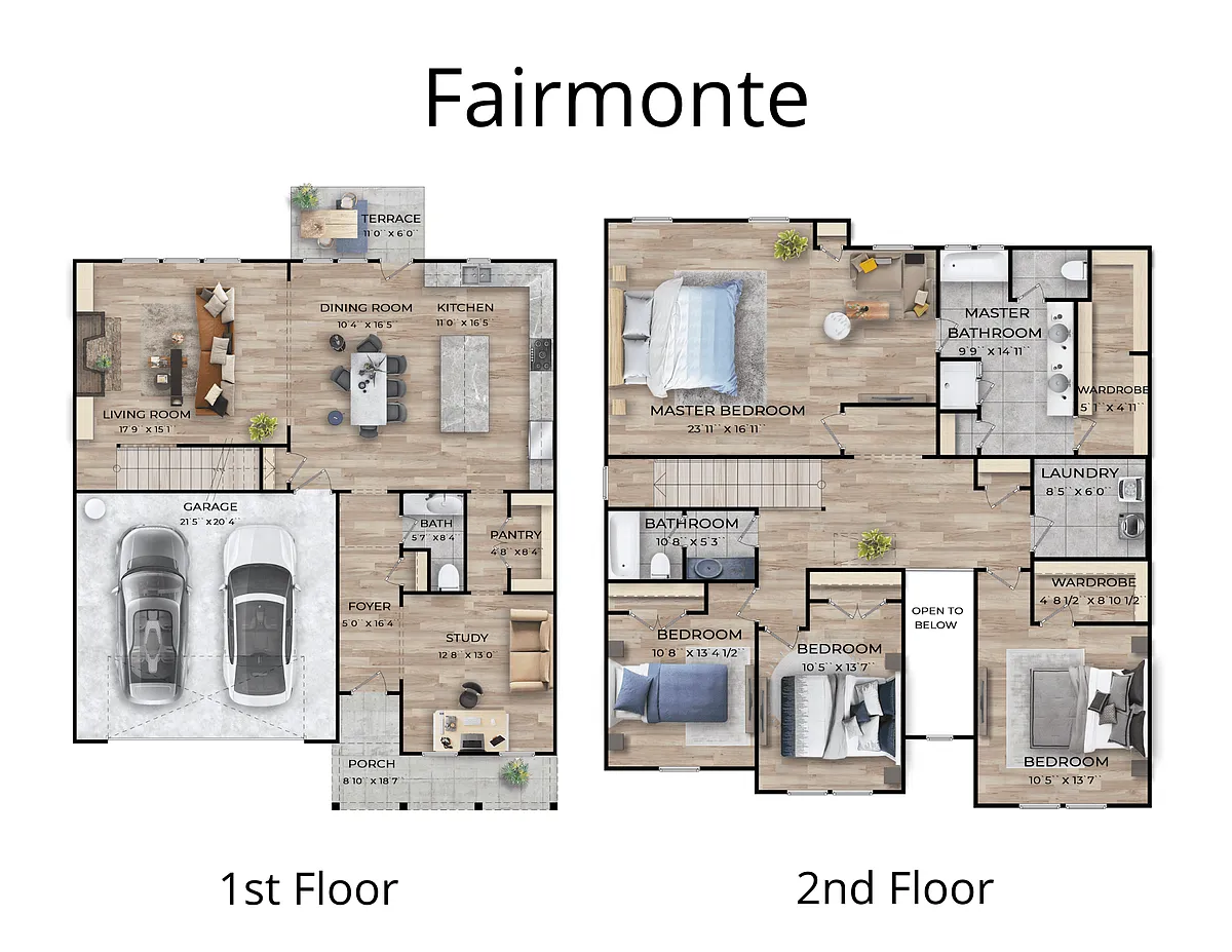 Floor plan Fairmonte