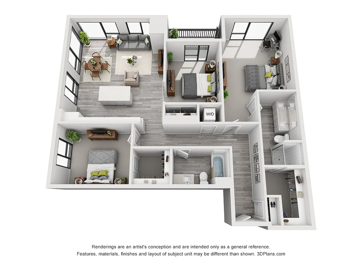 Floor plan D2
