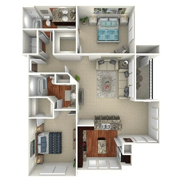 Floor plan Pecos