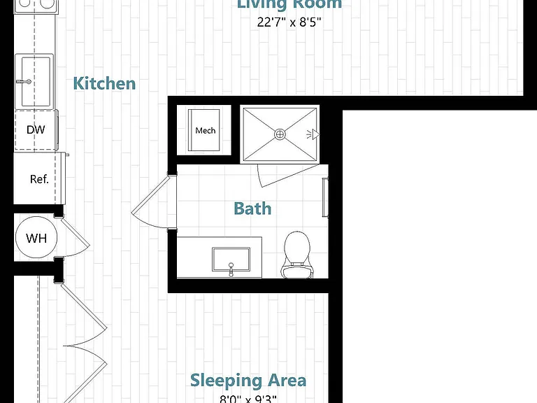 S5 floor plan Gibson Point