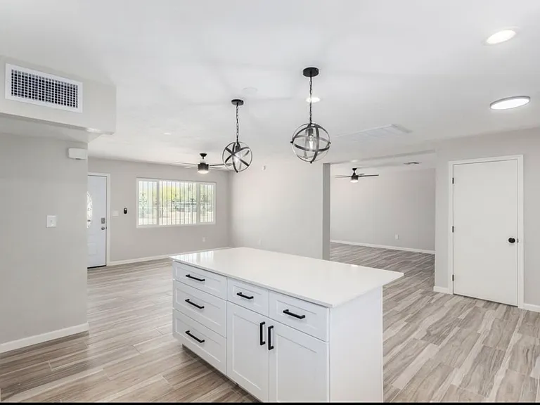 Dining room/ and living room space