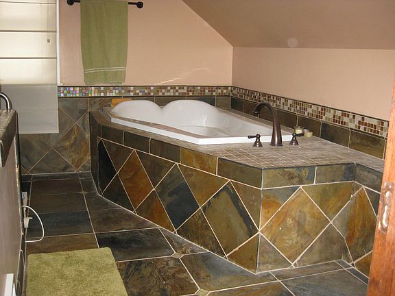 Master Bath with Double Soaker