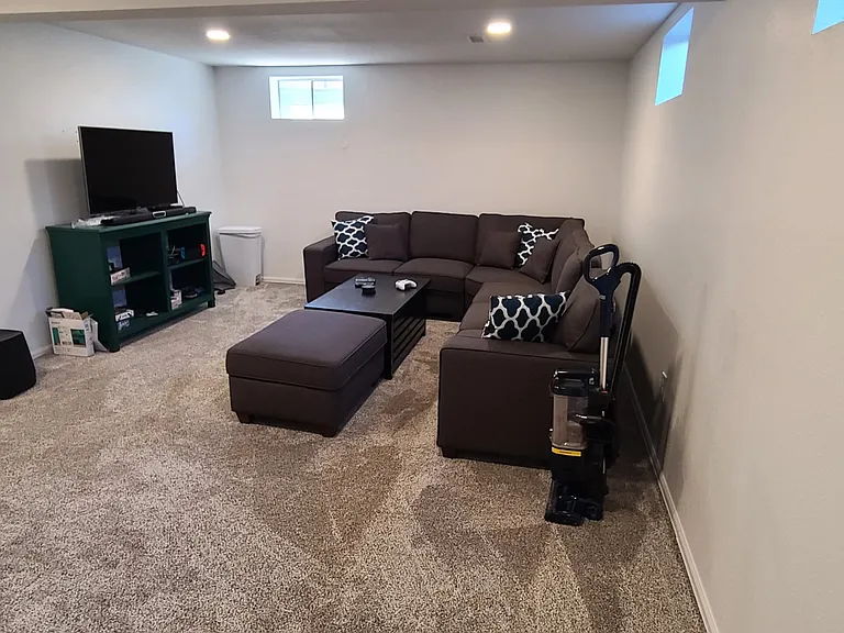 Basement Family Room.