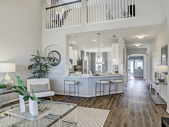 High ceilings in great room