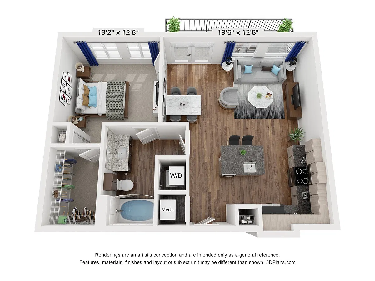 Floor plan A7