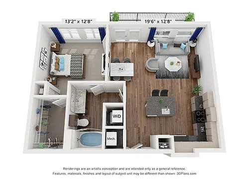 Floor plan A7