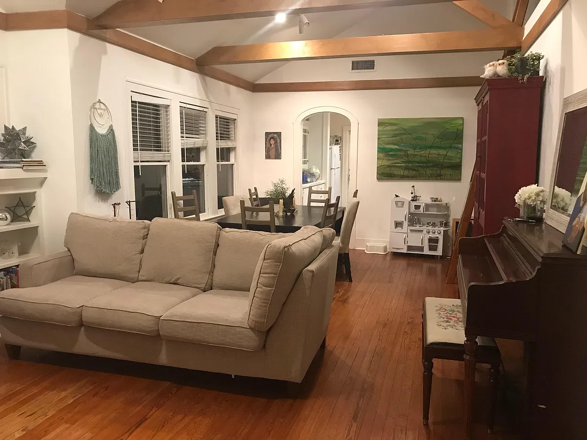 From the front door, open living/dining - 3716 Julian St