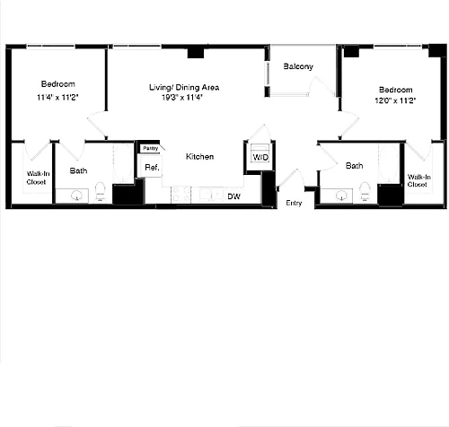 Floor plan Podium B2