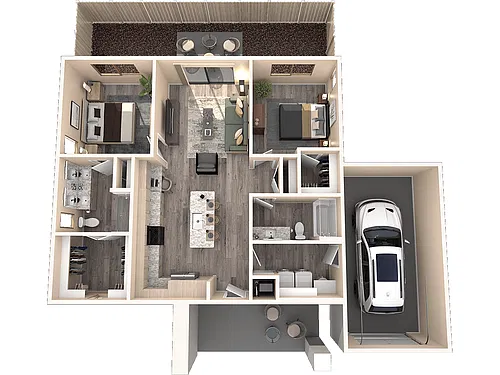 Floor plan B2- Duplex