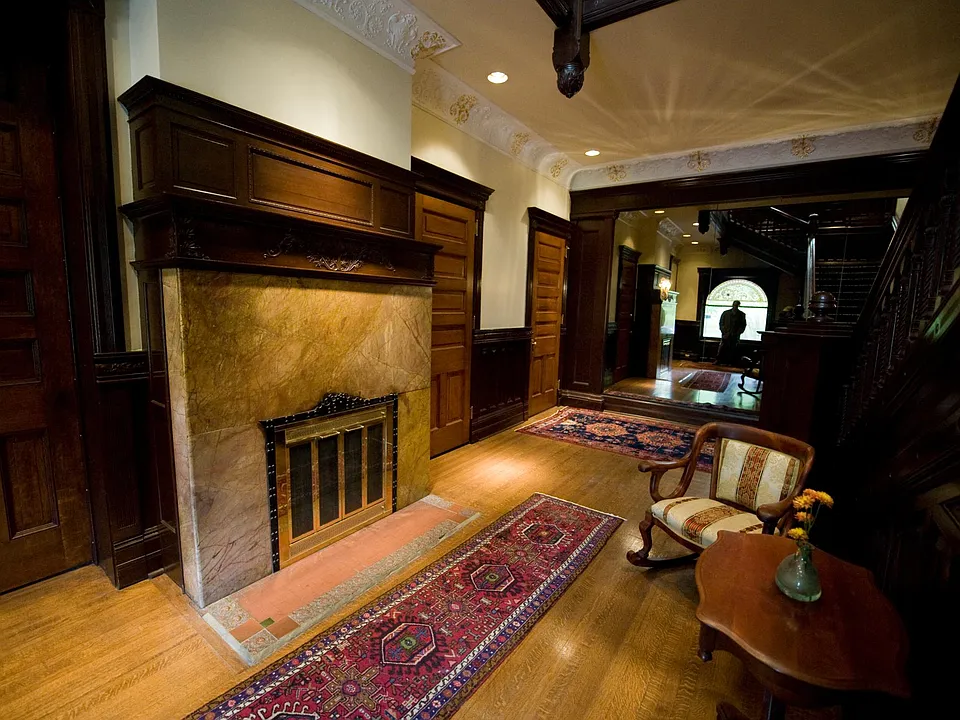 Main Foyer that you would pass by each time you enter the bu