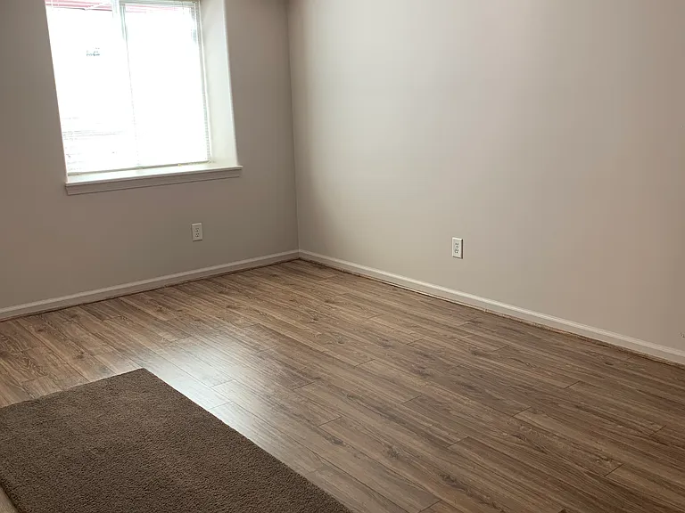 Downstairs main bedroom with egress window
