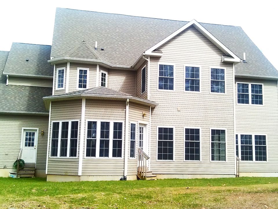 rear of home