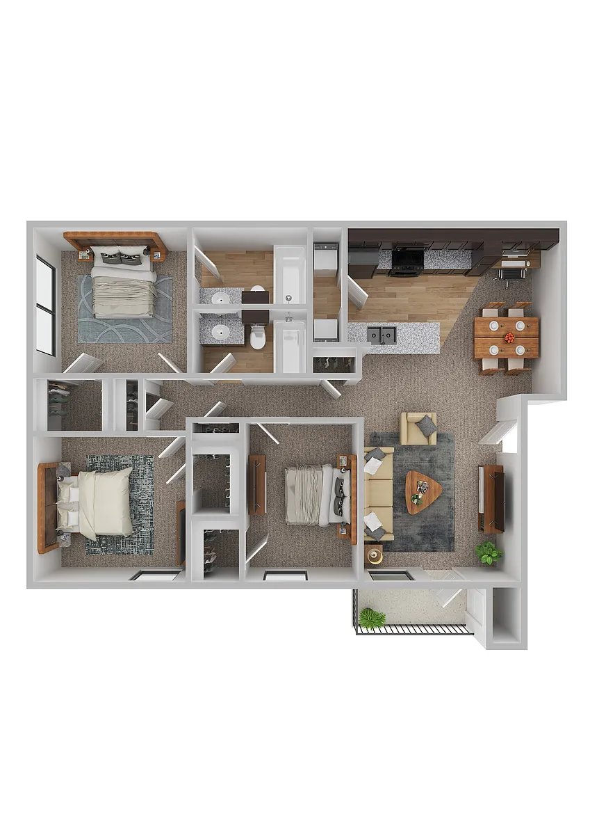Floor plan MAHOGANY