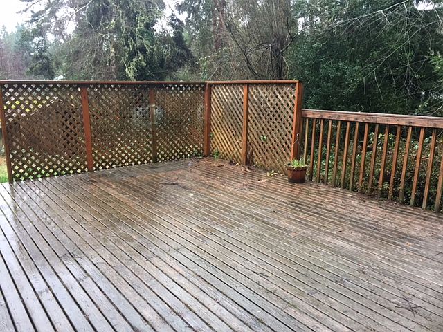 nice sized deck