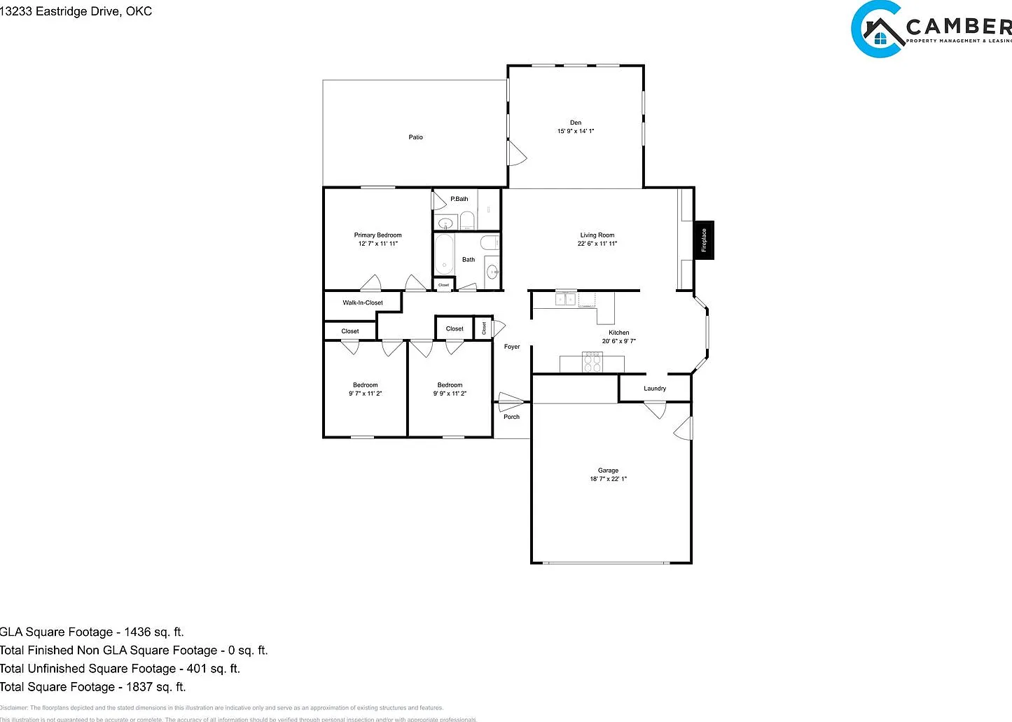 Beautiful 3 Bed 2 Bath Home in Moore Schools — Photo 3