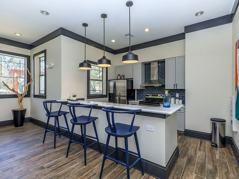 Fully Equipped Clubhouse Kitchen at The Woods of Five Mile Creek in Dallas, TX