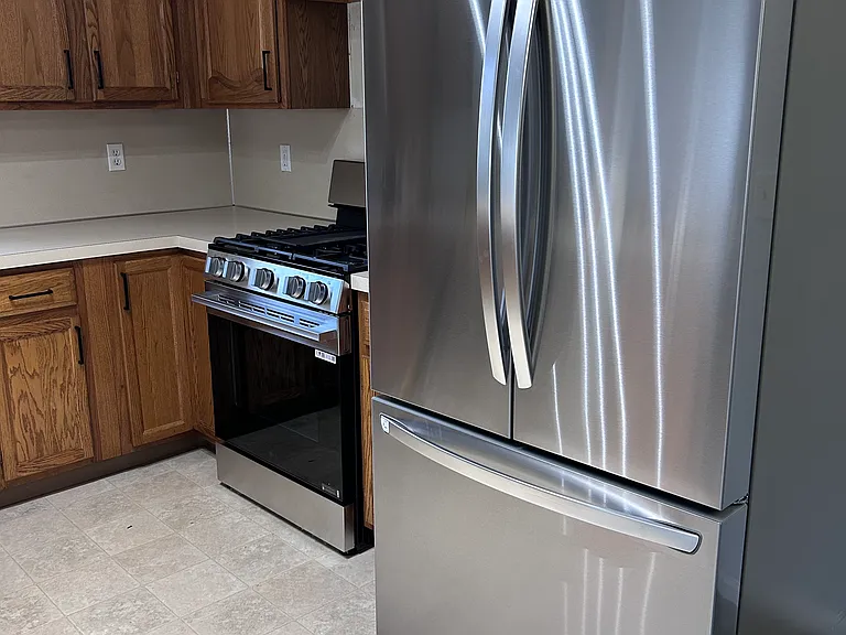 New kitchen appliances.