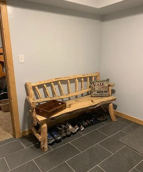 Large mudroom for your gear