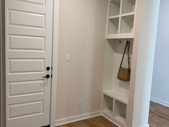 Entrance from garage, mudroom